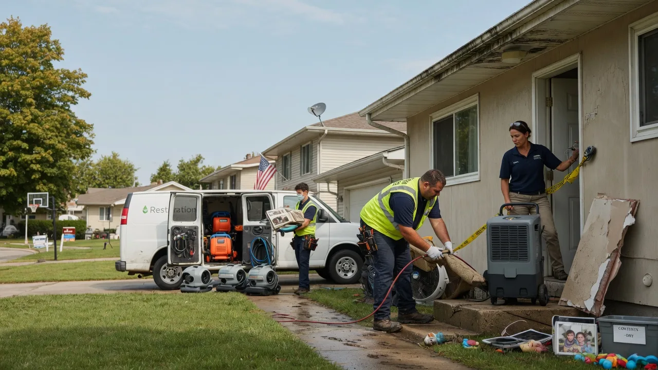 Water Damage Restoration in Hanover Park, IL near me